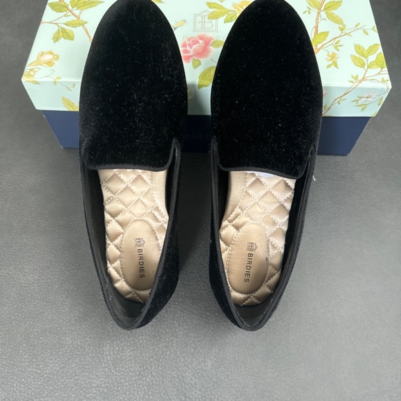 Like new! Birdies The Starling Velvet Black size 6.5 - Picture 2 of 3